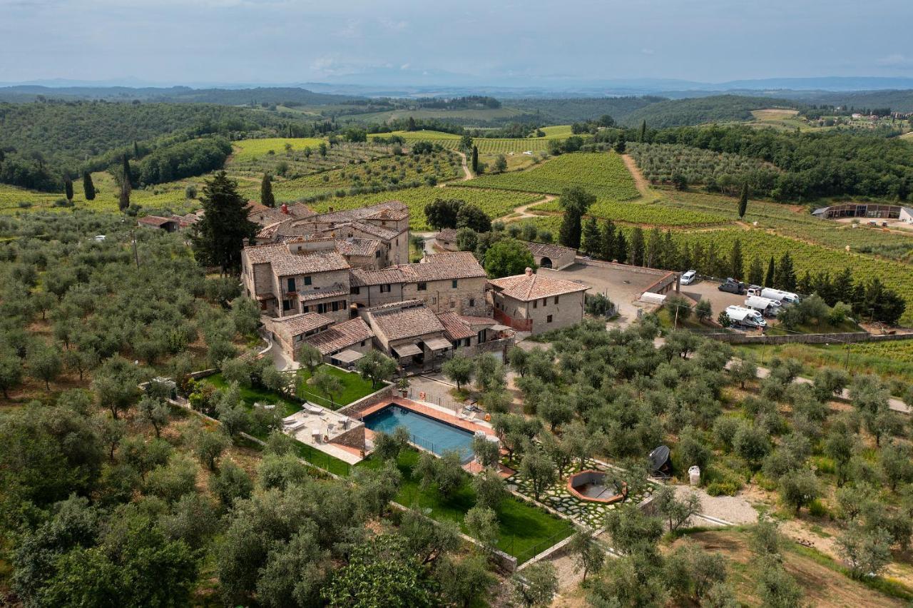 Villa Borgo A Monti Di Sotto Gaiole in Chianti Exterior foto