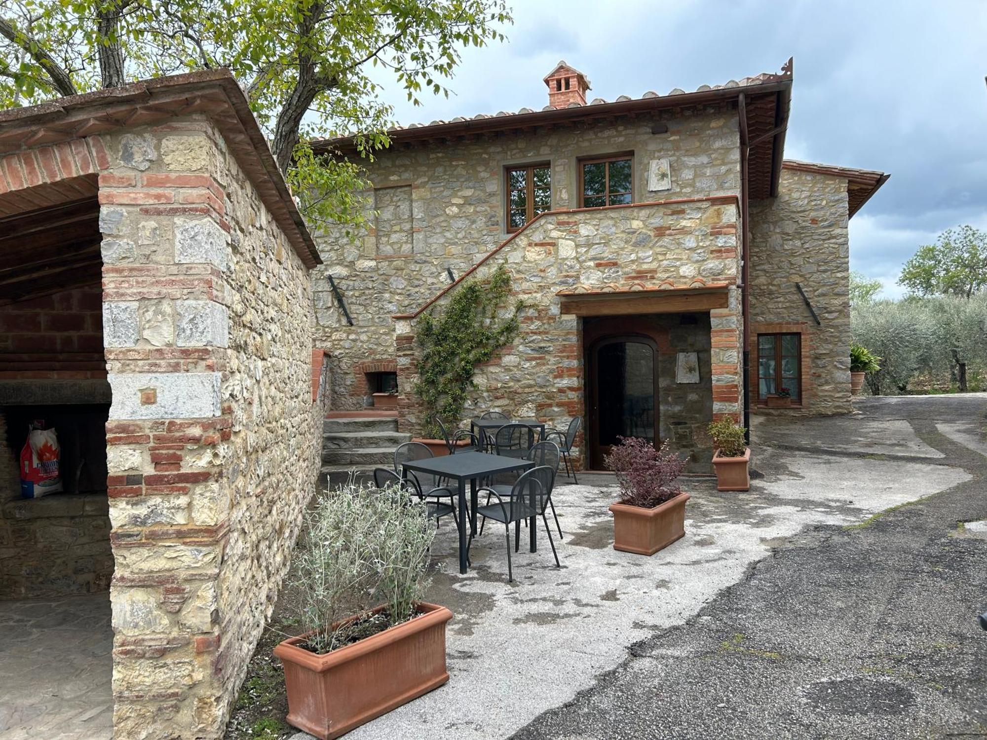Villa Borgo A Monti Di Sotto Gaiole in Chianti Exterior foto